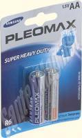 Батарейки PLEOMAX (САМСУНГ) солевые АА R6 1,5V 2 ШТУКИ