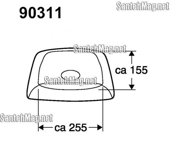 Крышка бачка IFO Cera 90311