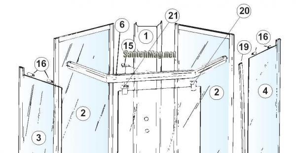 IDO Showerama S2102 Колесики (ролики) правые